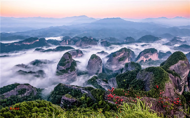 崀山丹霞地貌甲天下(圖)