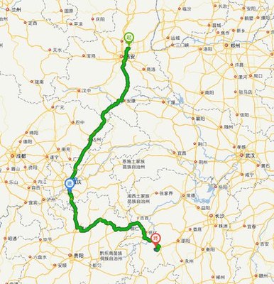 請教各位湘黨:西安回邵陽市綏寧縣,怎么走比較好?_湖南_手機汽車之家
